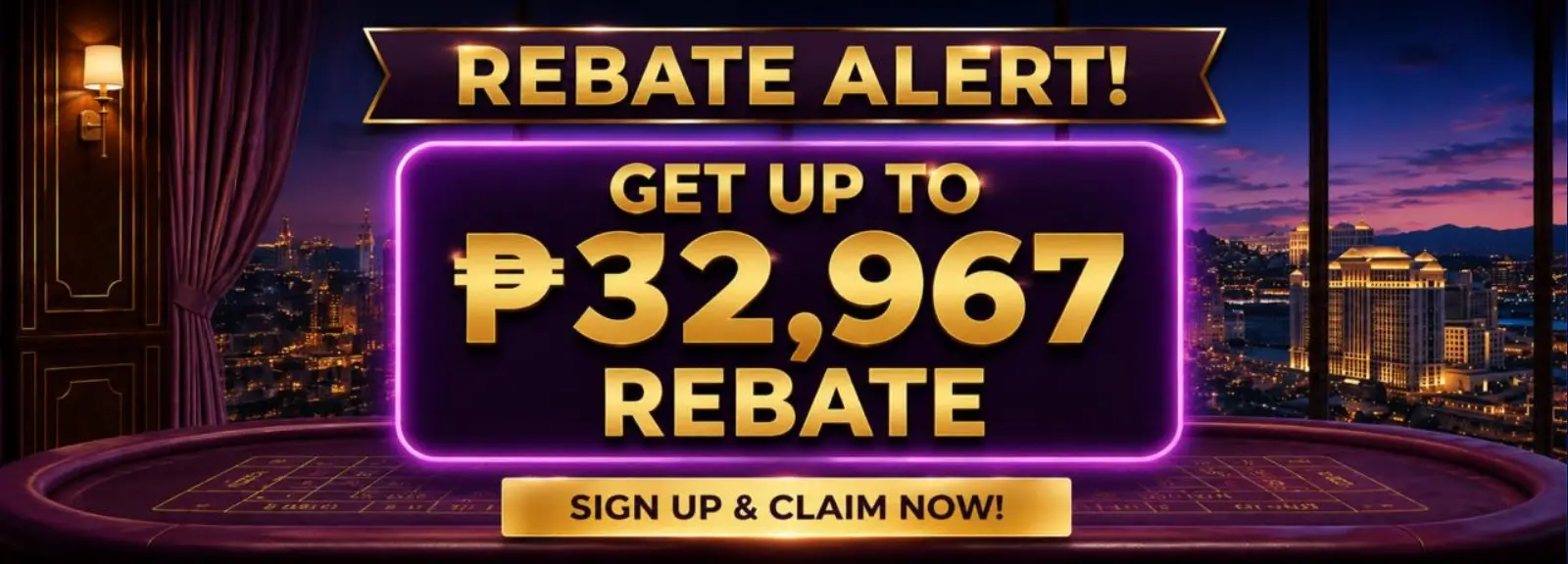 UP TO P32,967 REBATE